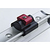 Stopper mit Rastknopf für Aluminium System-Schiene