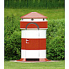 Umkleidekabine Leuchtturm