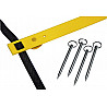 Koordinationsleiter Indoor Outdoor 8m lang mit Saugnäpfen und Outdoor Nägeln