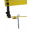 Koordinationsleiter Indoor Outdoor 8m lang mit Saugnäpfen und Outdoor Nägeln