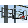 Basketball-Wandgerüst schwenkbar mit Höhenverstellung