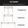 SHARKNET - Das Volleyballnetz in Dreieckform