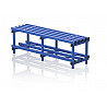 Kunststoffsitzbank einseitig (B x H x T) 150 x 49 x 35 cm