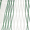 Knotenloses Fußballtornetz Tortiefe 80/150 cm zweifarbig