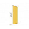 Kletterwand-Modul MTM-01   2,5 x 8 m, 105 Klettergriffe