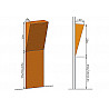 Kletterwand-Modul MTM-03   2,5 x 6 m, 75 Klettergriffe