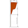 Kletterwand-Modul MTM-06   2,5 x 6 m, 75 Klettergriffe
