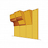 Kletterwand-Modul MTM-07   2,5 x 6 m, 75 Klettergriffe