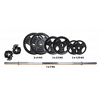 BENZ Langhantel-Set Beginner 24,5kg 30 mm