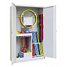 Geräteschrank Typ 1, Stahlblech-Flügeltüren