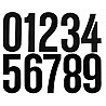 PVC-Ziffer für Markier/-Blech/-Kegel/-Kasten