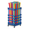 Kunststoff Poolnoodle Trolley groß, 72x132x65 cm