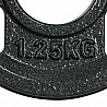 Hantelscheibe Guss 50 mm Aufnahme und Griffausparung