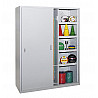 Geräteschrank Typ 6, Stahlblech-Schiebetüren
