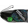 Pickleball-Set, 2 Schläger und 1 Ball in stilvollem Design