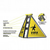 Gibbon Slackframe, Aufbauhöhen 30 ,50 , 70 cm