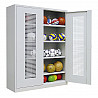 Geräteschrank Typ 4, Lochblech-Flügeltüren