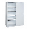 Geräteschrank Typ 5, Stahlblech-Schiebetüren