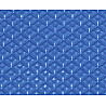 Bezug für Turnmatten blau mit Klett