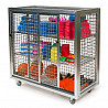 Gitterregalwagen aus Aluminium