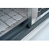 Gitterregalwagen aus Aluminium