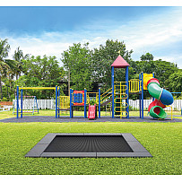 Bodentrampolin PLAYGROUND 200 x 200 cm