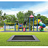 Bodentrampolin PLAYGROUND 200 x 200 cm