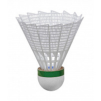 BENZ Nylon Badmintonbälle Classic Weiß in 6er Dose