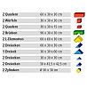 Universal-Bausteinsatz (19-teilig)