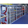 BENZ Geräteschrank Wellengitter mit Safe
