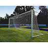 Aluminium Fußballtor, 7,32 x 2,44 m, silber eloxiert, eckverschweißt