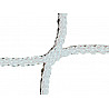 Knotenloses Fußball-Tornetz Tortiefe 80/150 cm
