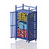Kunststoffschrank 3 Fächer, 126x76x227 cm