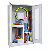 Geräteschrank Typ 1, Acrylglas-Flügeltüren