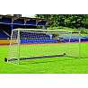 Fußballtor Players Protect, inkl. Transportrollen 7,32 x 2,44 m