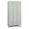 Garderobenschrank mit Füßen, 3 Abteile