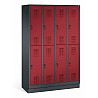 Garderobenschrank Evolo 4 Abteile