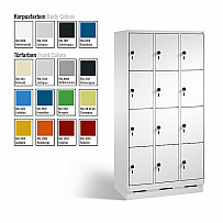 EVOLO Fächerschrank mit 12 Fächern