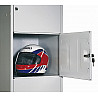 Fächerschrank in doppelter Breite
