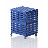 Kunststoff Boxen Schrank Größe S, 98x76x129 cm
