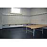 Garderobensitzbank Typ E Wandmontage