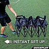 Transportable Spielerkabine für 6 Personen
