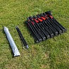 Transportable Spielerkabine für 6 Personen
