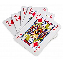 Kartenspiel in Übergröße
