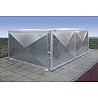 Aluminium-Abdeckdach für klappbare Hochsprungmatte