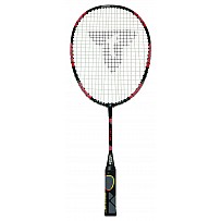 Badminton-Racket Mini, schwarz/gelb/rot