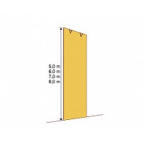 Kletterwand Modul MTM-01   2,5 x 5 m, 65 Klettergriffe