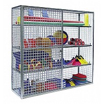 BENZ Geräteschrank Wellengitter Feuerverzinkt
