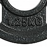 Hantelscheibe Guss 50 mm Aufnahme und Griffausparung