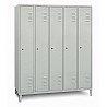 Garderobenschrank mit Füßen, 5 Abteile